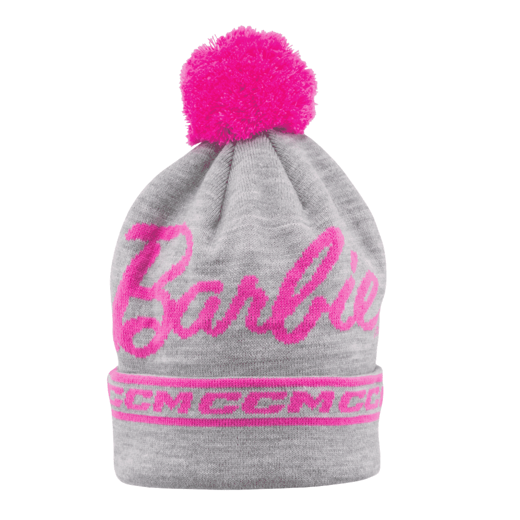 CCM X BARBIE Pom Knit Beanie - YTH