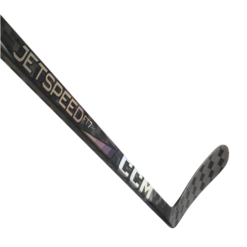 CCM Jetspeed FT7 PRO Hockeyklubba Chrome - JR