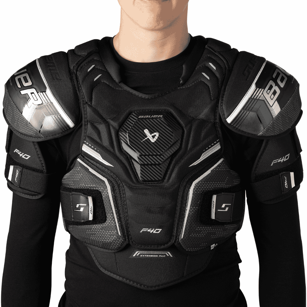 BAUER Supreme F40 Axelskydd - SR