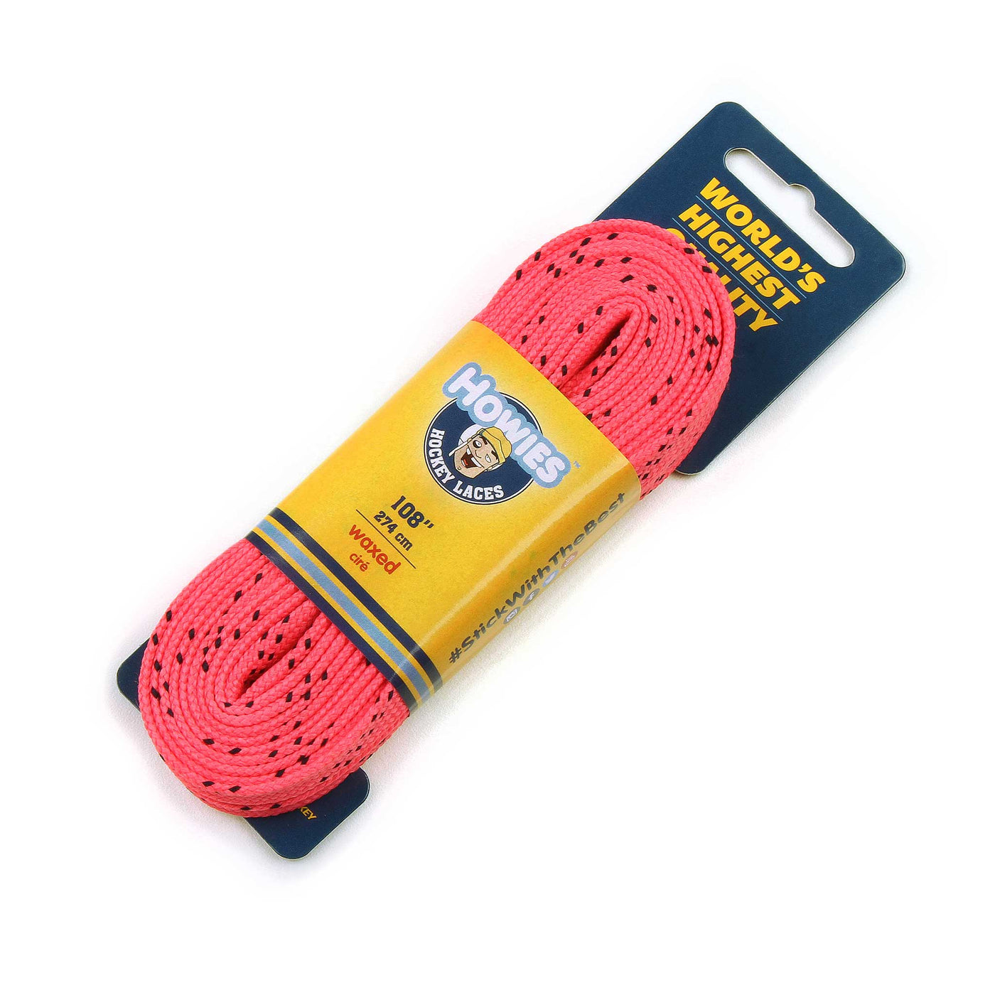 Howies Waxed Laces - Pink