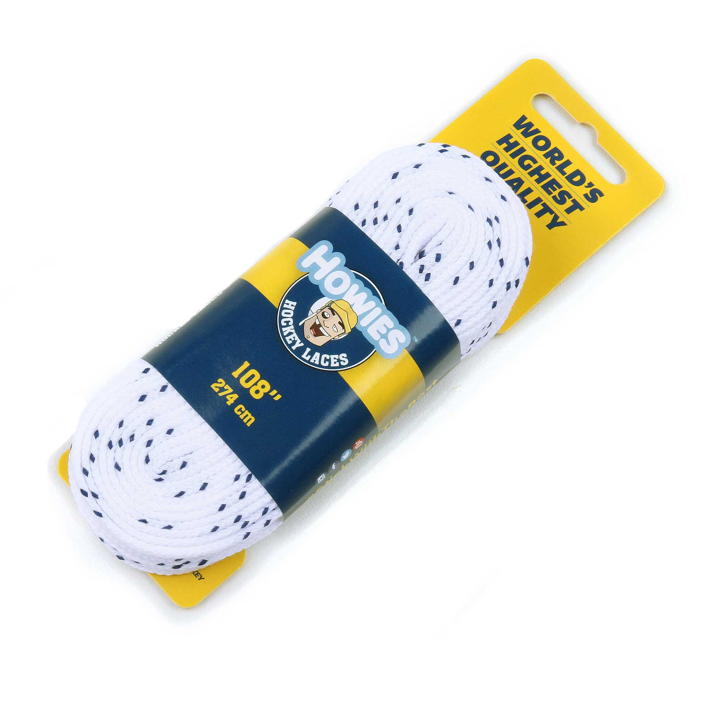 Howies Unwaxed Laces - White